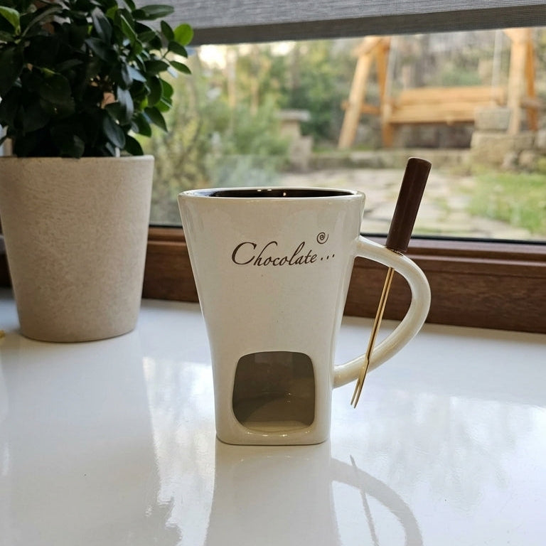 Kubek do fondue czekoladowego